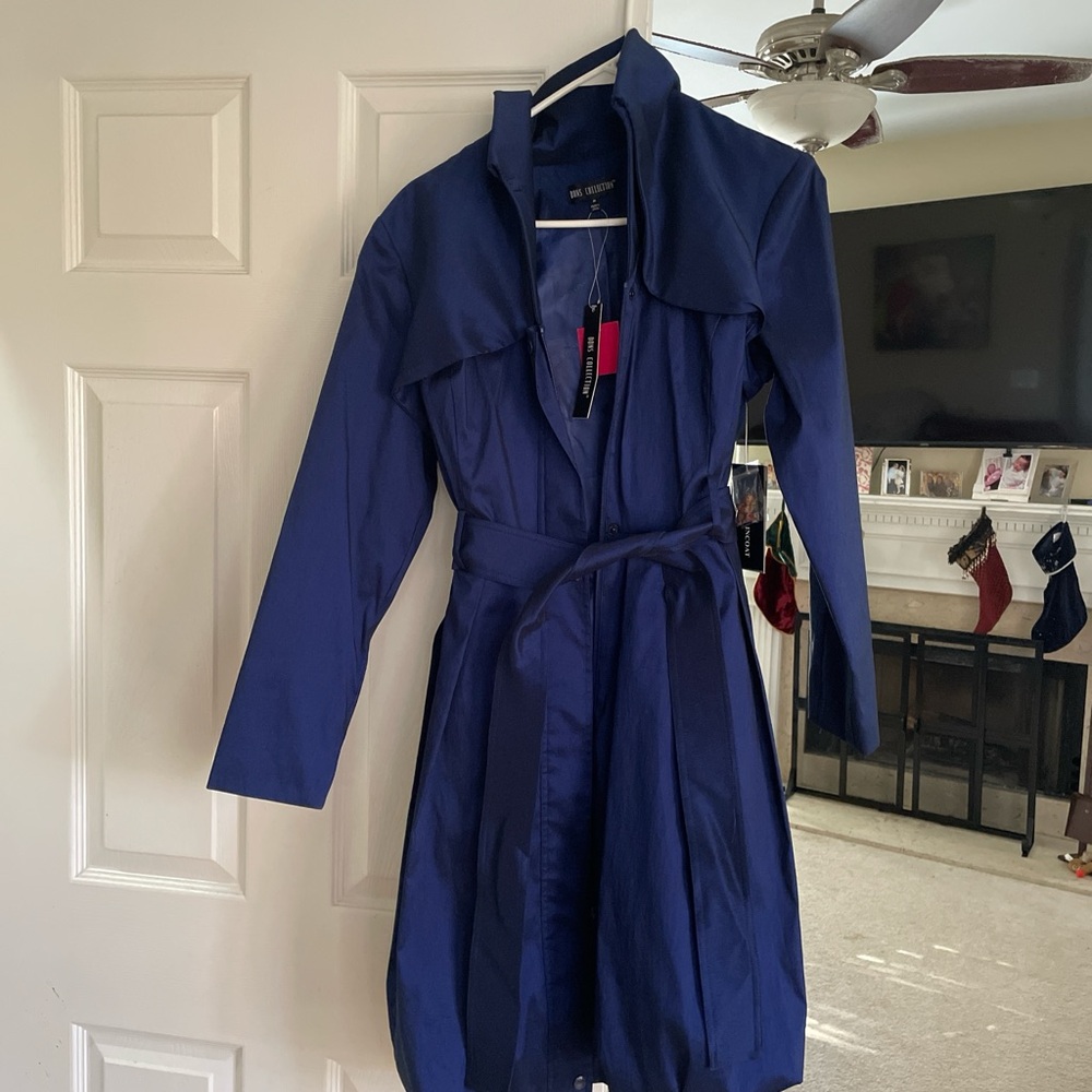 Don collection Navy Trench Coat